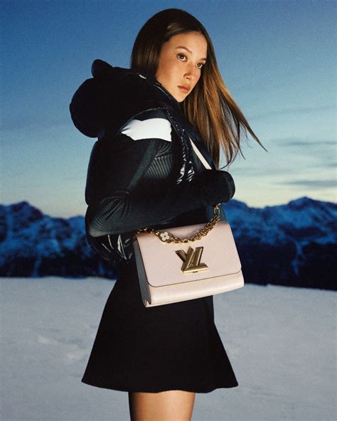 eileen gu louis vuitton ad|Eileen Gu twist bag.